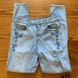 American Authentic Heritage floral jeggings